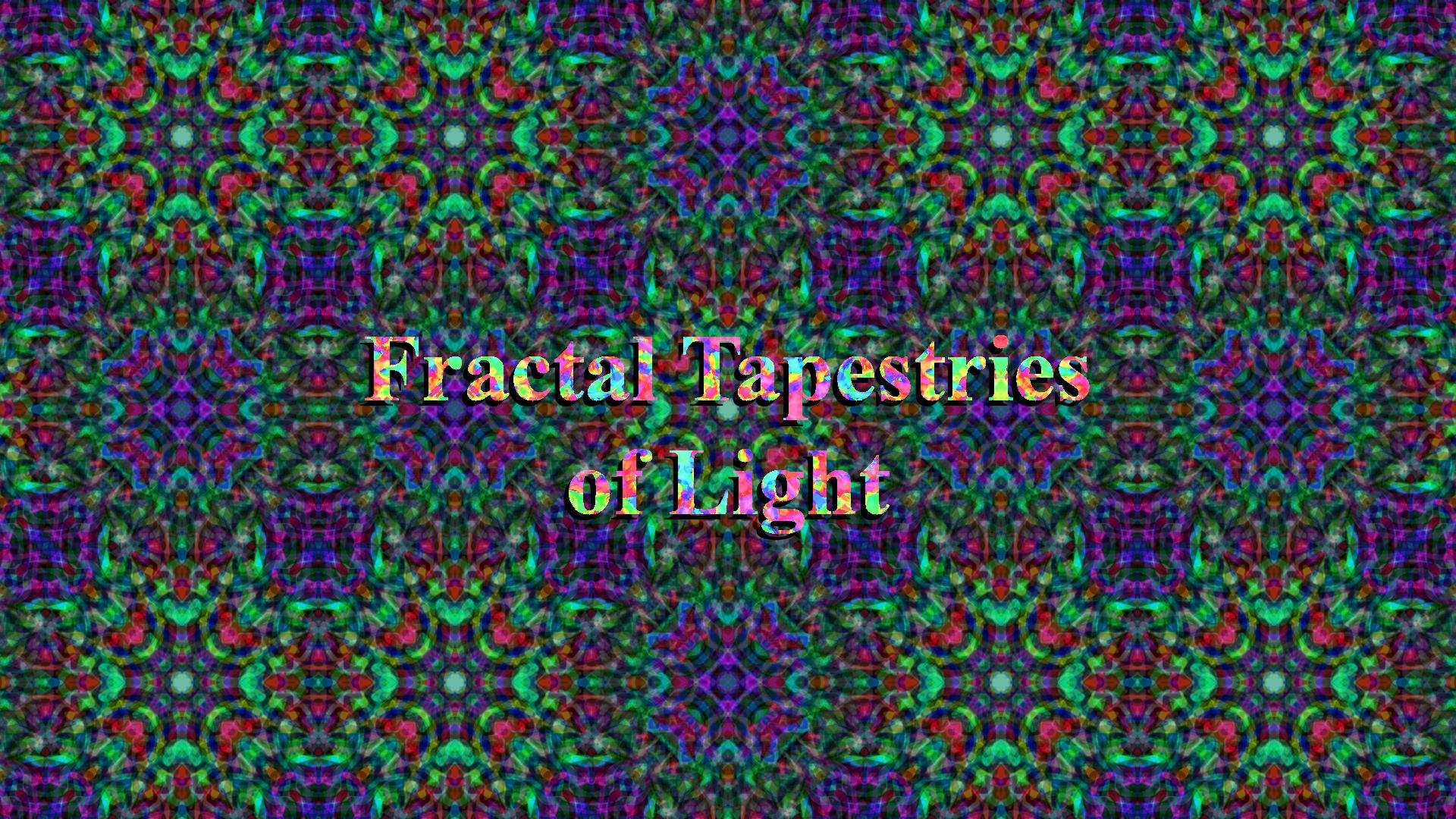Fractal Tapestries of Light banner